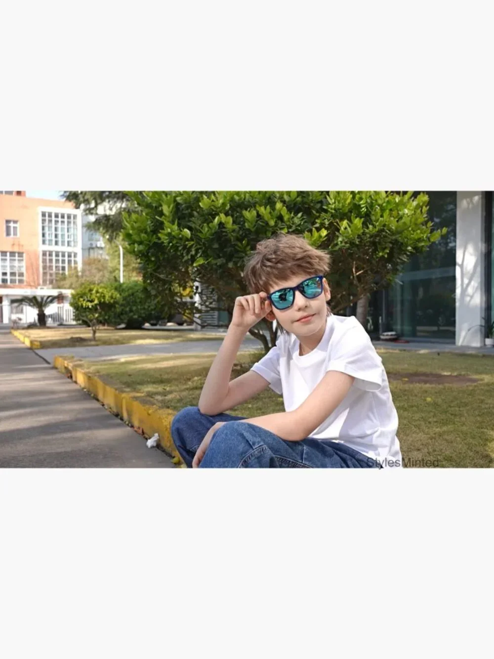 Kids Polarized Sunglasses UV400 Protection for Ages 3-10